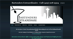 Desktop Screenshot of bartendersextraordinaire.com